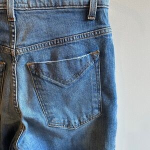 Derek Lam Crosby High Waisted Blue Straight Jeans